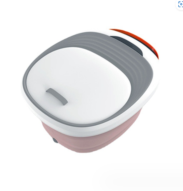 Foldable foot bath bucket, convenient, constant temperature.